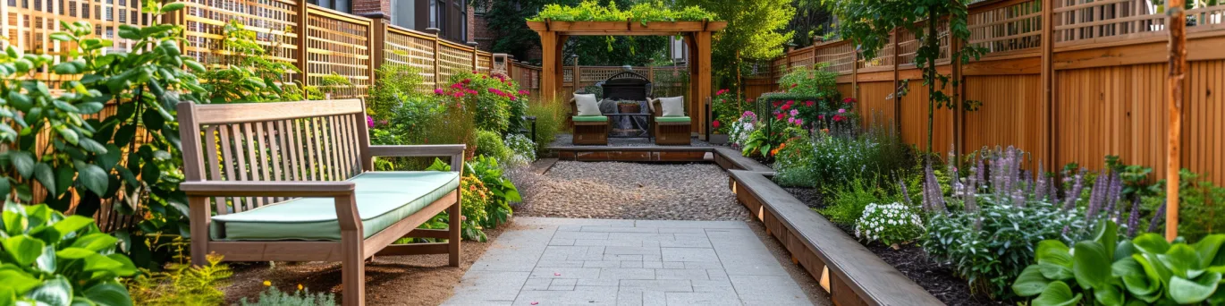 Jardin urbain aménagé gain de place, DIY senior.