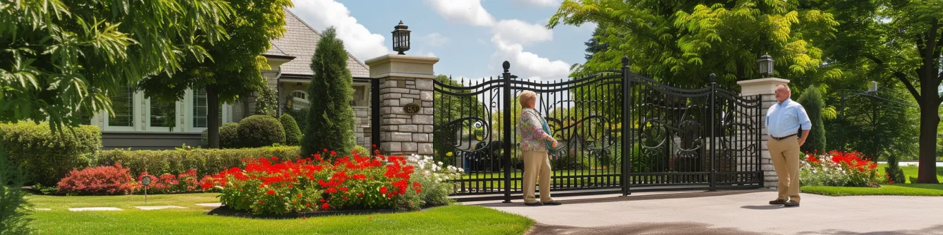 Portail électrique senior :  guide choix & prix.