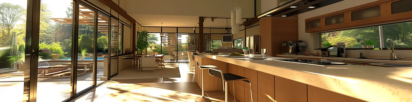 Maîtriser le budget d'une cuisine ouverte senior.