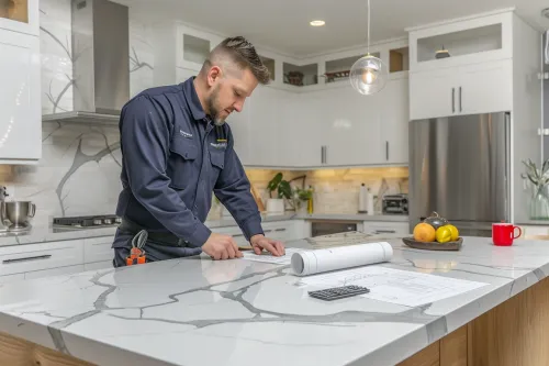 Contrôler le budget de votre cuisine ouverte.