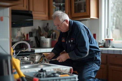 Plombier senior fiable intervenant rapidement.